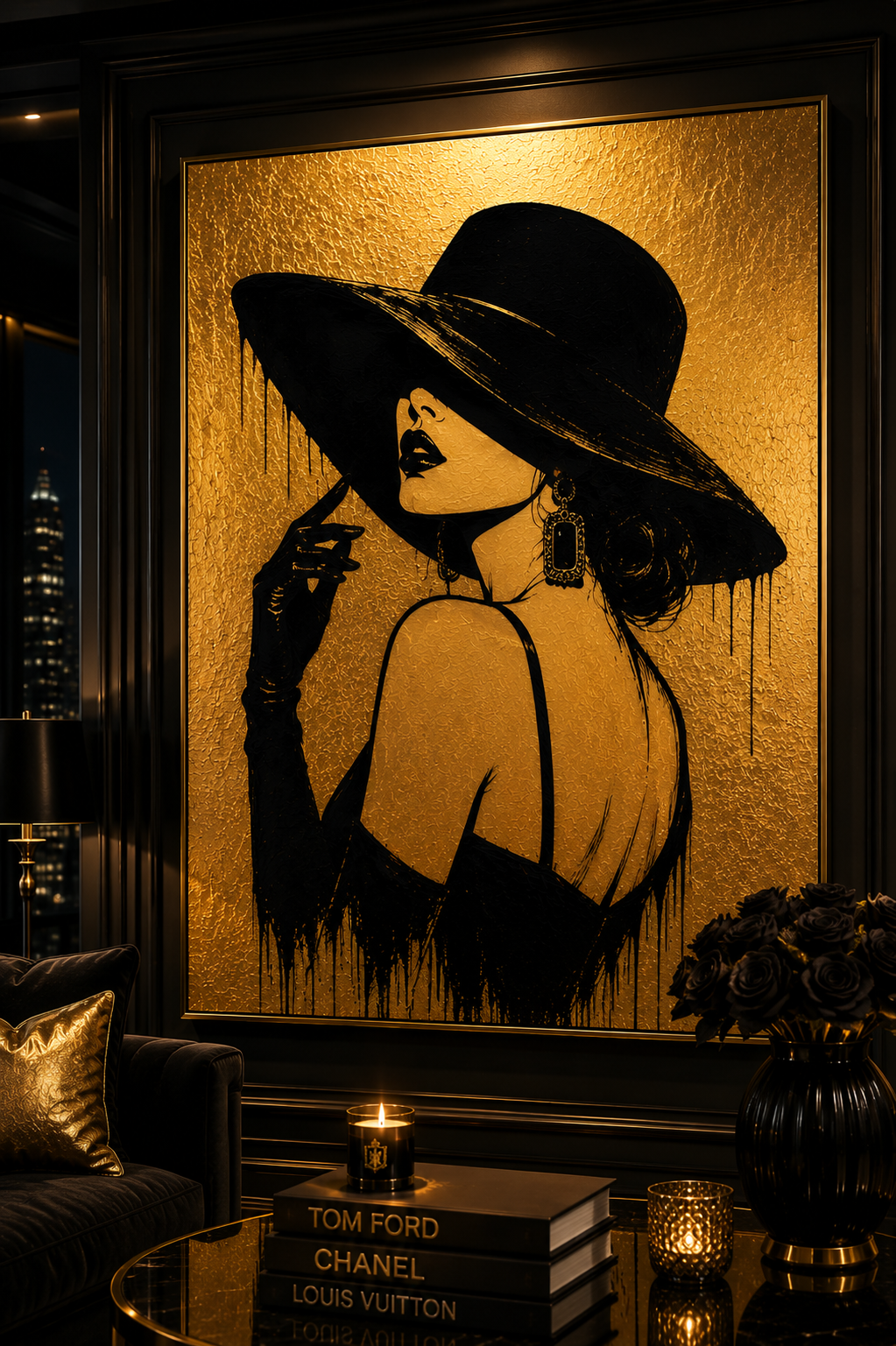 The Enigma | Original Hand-Painted Luxury Canvas