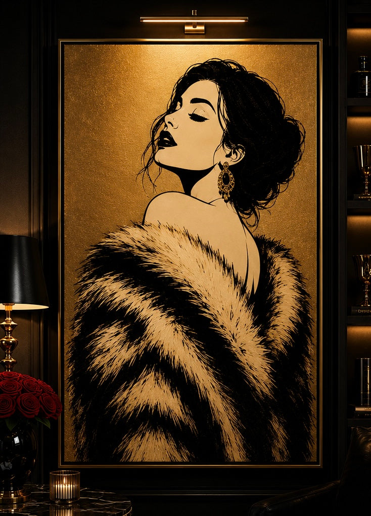 The Untouchable | Original Hand-Painted Luxury Canvas