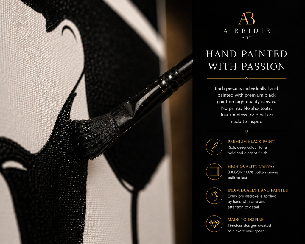 Signature Collection – Hand-Painted 9 Panel Wall Art