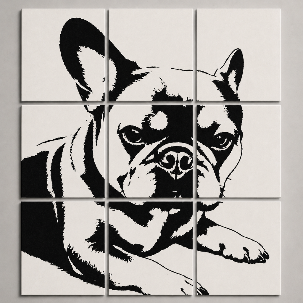 Personalised 9 Panel Wall Art